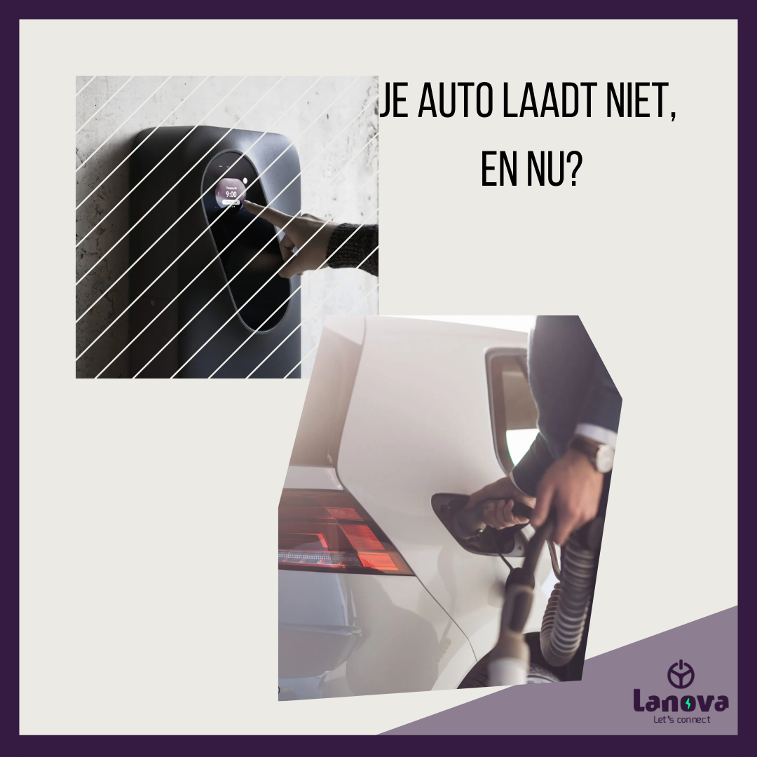 Je auto laadt niet, en nu