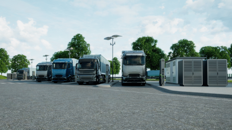 HYC 1000 Alpitronic parkeerplaats truck