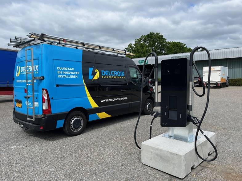 Delcroix installatie Hypercharger HYC 50